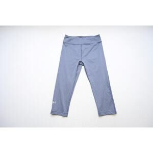 Under Armour Leggings HeatGear Compression Striped Yoga Womens Size Small